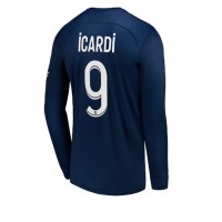 Paris Saint-Germain Mauro Icardi #9 Fotballklær Hjemmedrakt 2022-23 Langermet